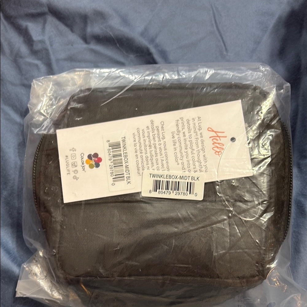 Black Men's Toiletry Bag